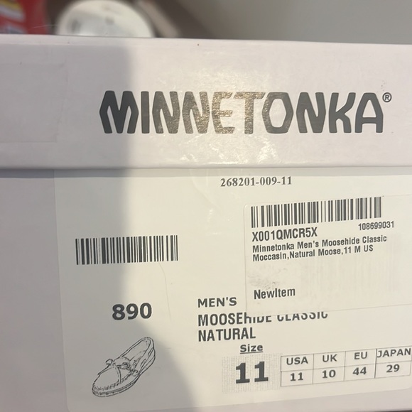 Minnetonka Moosehide Moccasins - Picture 4 of 5